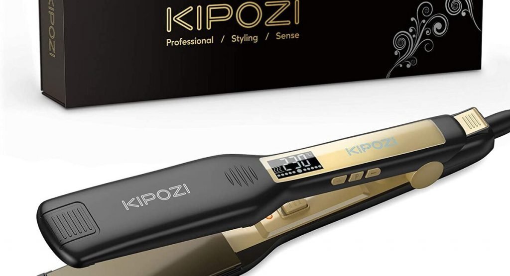 plancha de pelo kipozi placa ancha