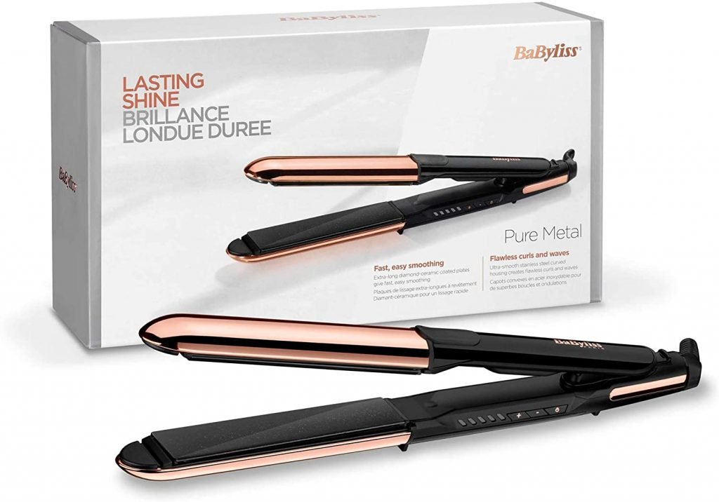 BaByliss ST481E Pure Metal Plancha de pelo profesional