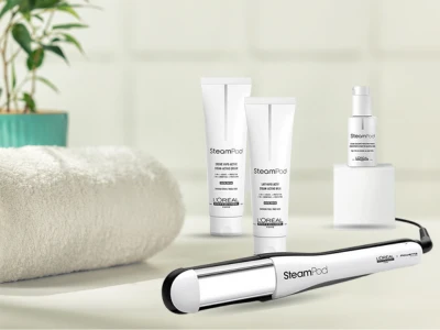 plancha de pelo l'oreal steampod 4