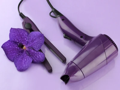 plancha de pelo y secador