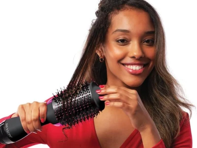 cepillo alisador secador con aire